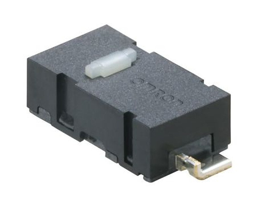 Omron Button Subminiature Micro Switch, Surface Mount Terminal, 1mA, 6 V dc, SPST, IP40
