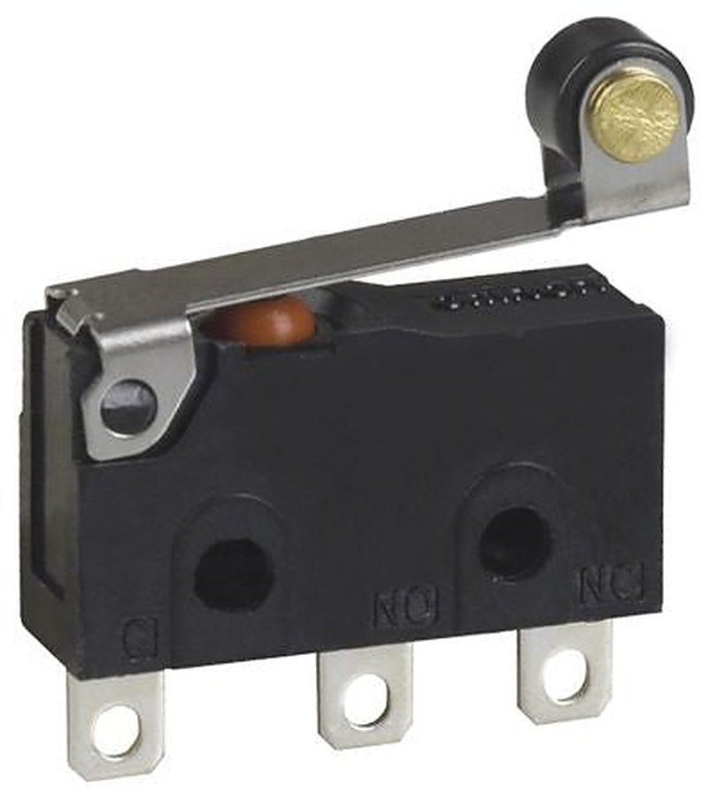Omron Roller Lever Micro Switch, Solder Terminal, 100mA, 30 V dc, SPDT, IP67