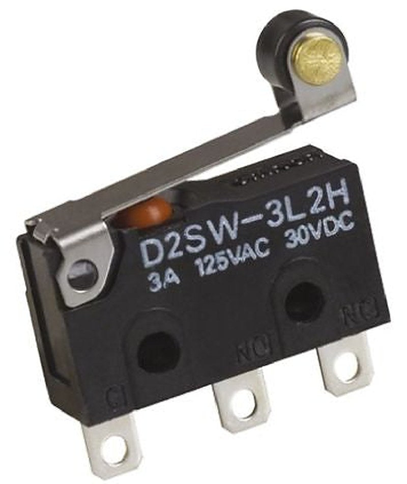 Omron Roller Lever Micro Switch, Solder Terminal, 3A, 30 V dc, SPDT, IP67