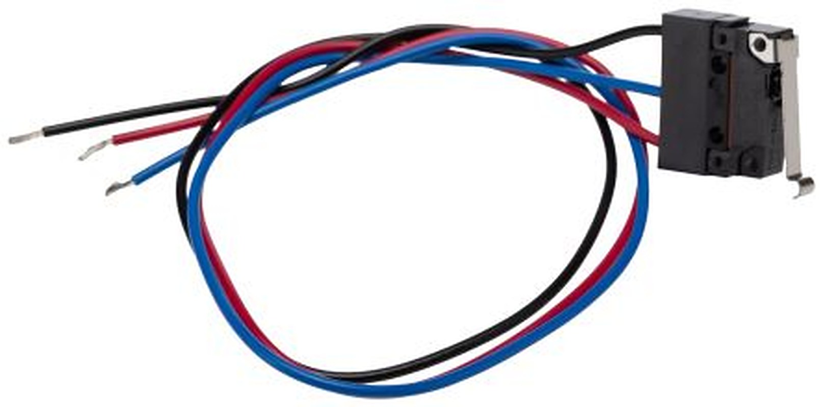 Omron Simulated Roller Lever Micro Switch, Pre-Wired Terminal, 2A, 250 V ac, 30 V dc, SPDT, IP67