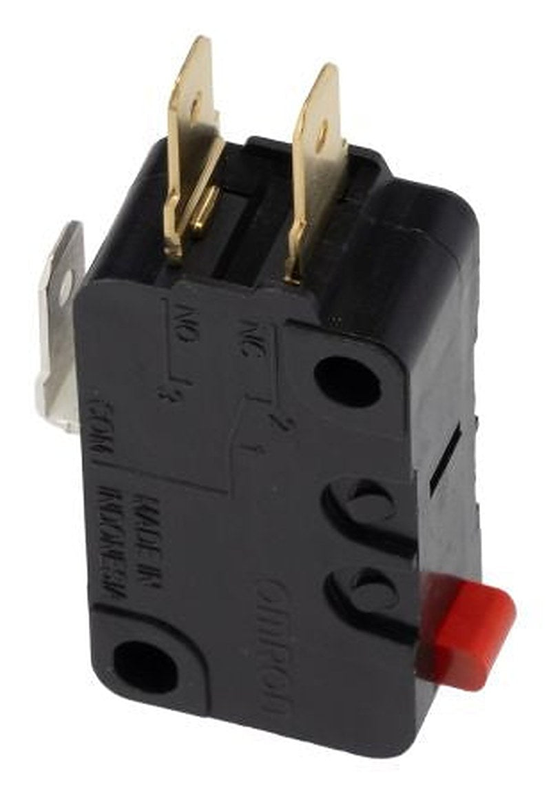 Omron Pin Plunger Micro Switch, Quick Connect Terminal, 16A, 250 V ac, SPDT, IP40