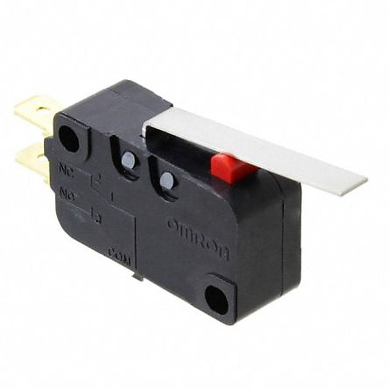 Omron D3V Series Hinge Lever Limit Switch, SPDT, IP40, Polybutylene Terephthalate Housing, 21A