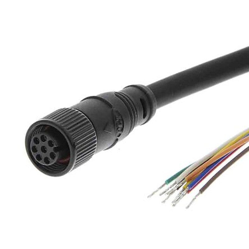 Omron Female 8 way M12 to Unterminated Sensor Actuator Cable, 5 m