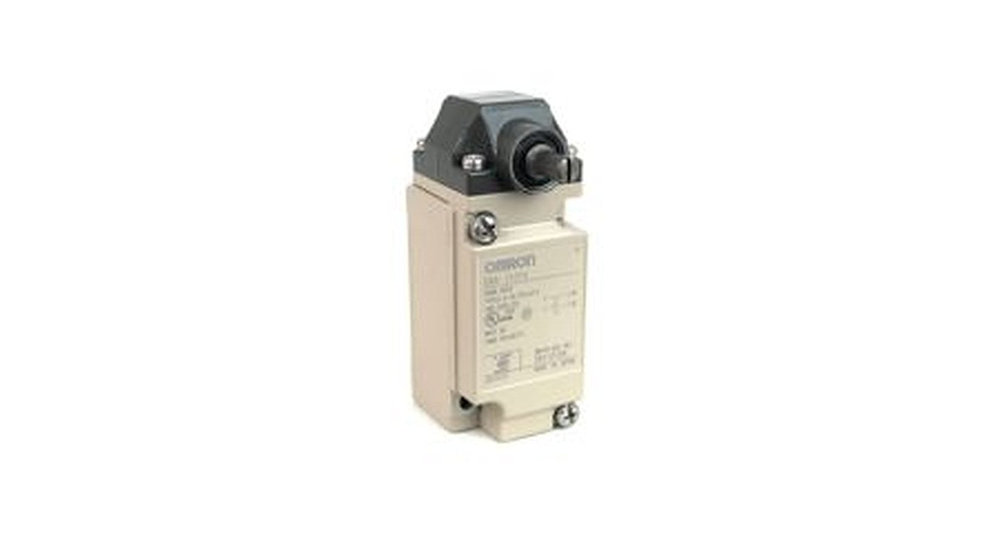 Omron D4A Series Roller Lever Limit Switch, 2 Break, IP67, 125V ac, 10A