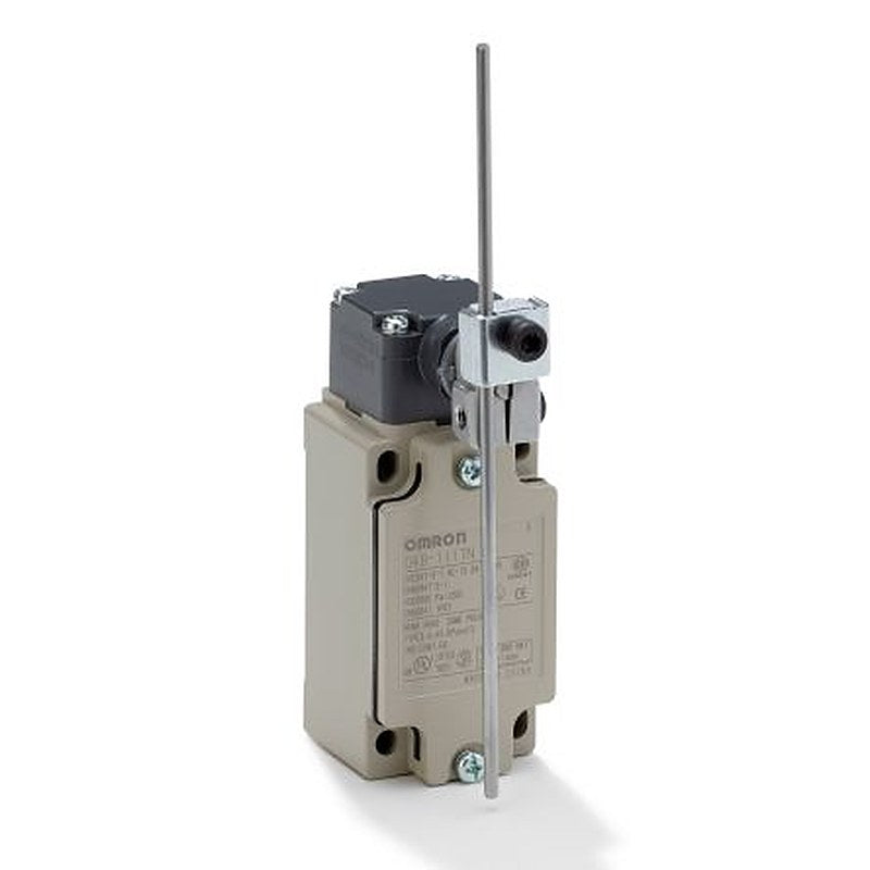 Omron D4B Series Adjustable Roller Lever Limit Switch, 1 NO/1 NC, IP67, Aluminium Housing, 400V, 10A