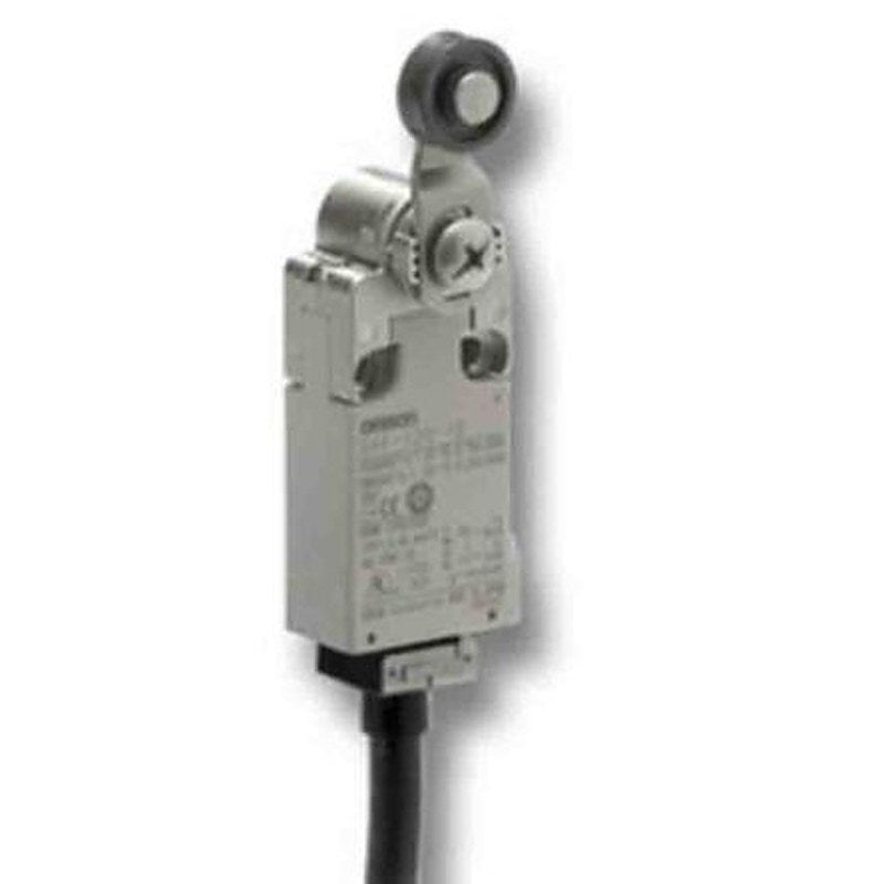 Omron D4F Series Roller Plunger Limit Switch, IP67, Metal Housing, 240V ac, 0.75A