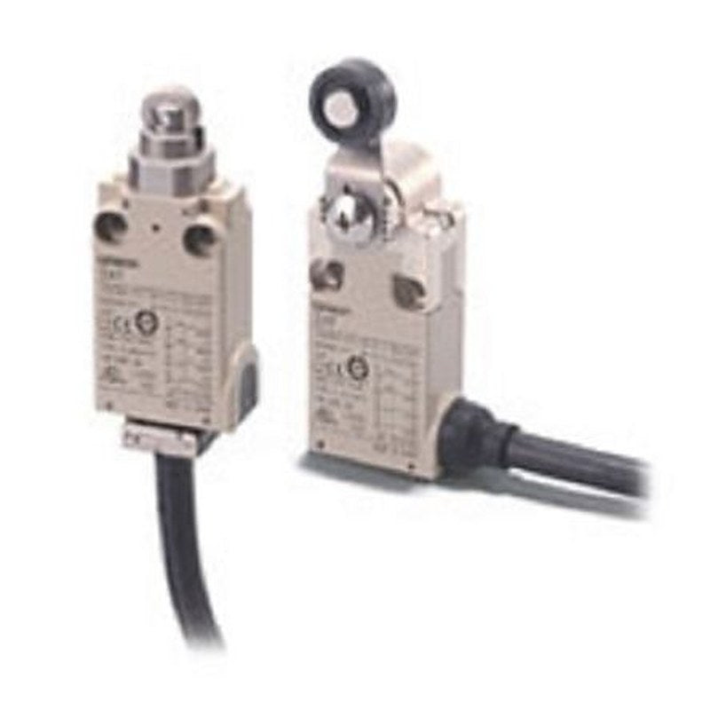Omron D4F Series Roller Plunger Safety Limit Switch, 2 NO/2 NC, IP67