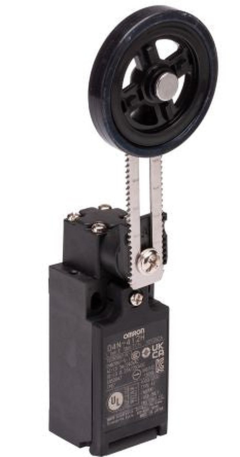 Omron D4n Series Roller Lever Limit Switch, 1 NO/1 NC, IP67, Plastic Housing, 4A