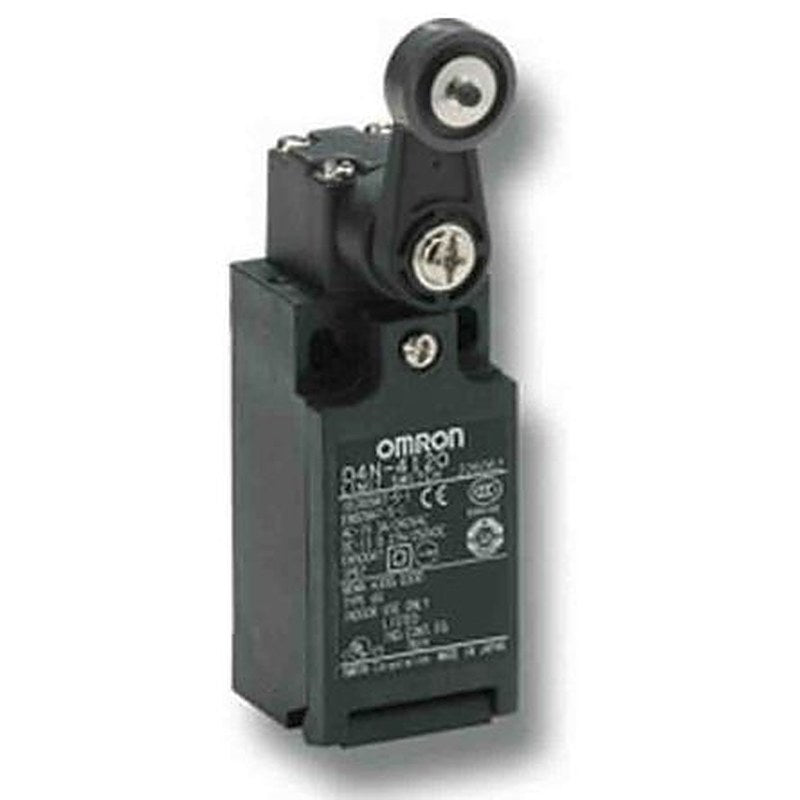 Omron D4n Series Roller Limit Switch, 1 NO/1 NC, IP67, Plastic Housing, 240V, 10A