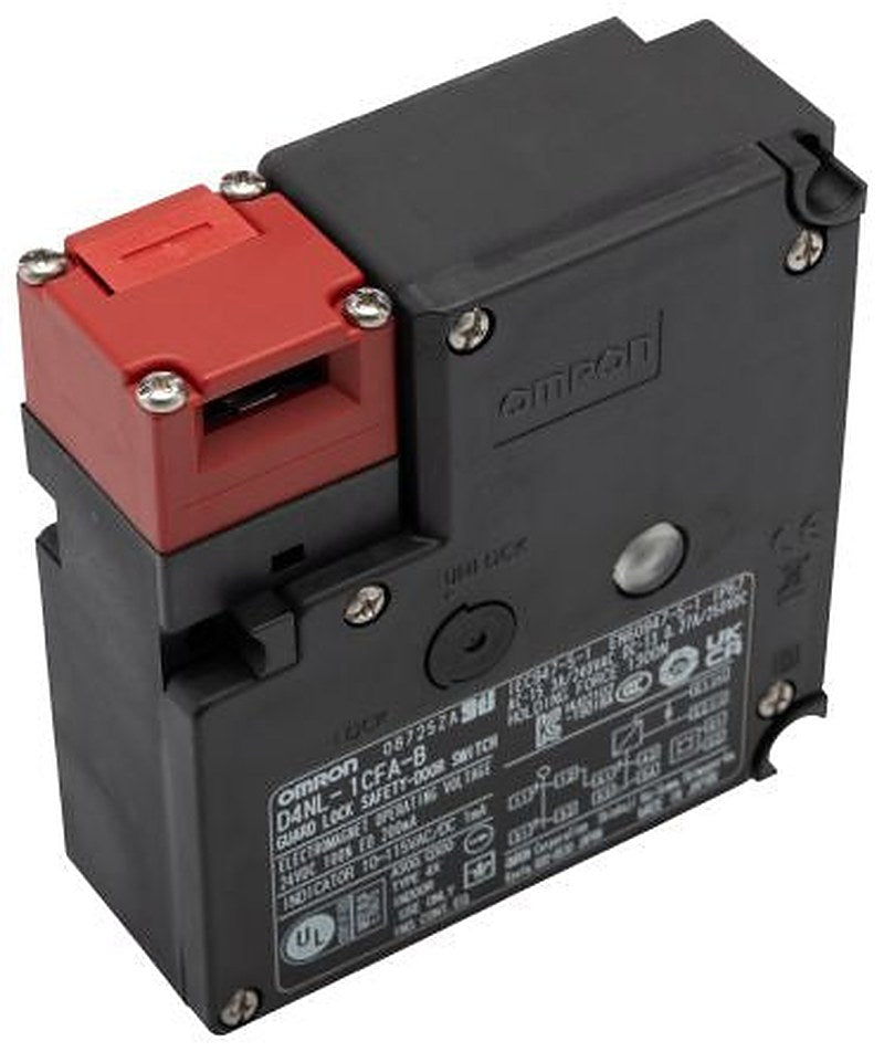 Omron D4NL Series Door Switch, Power to Unlock