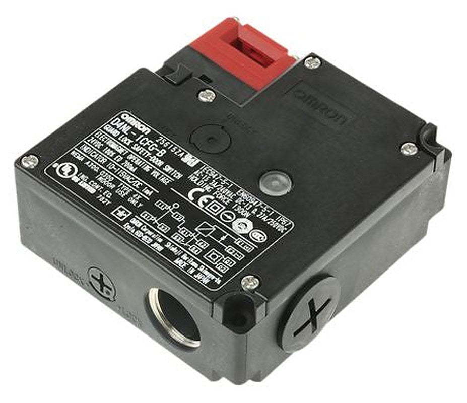 Omron D4NL Series Solenoid Interlock Switch, Power to Lock