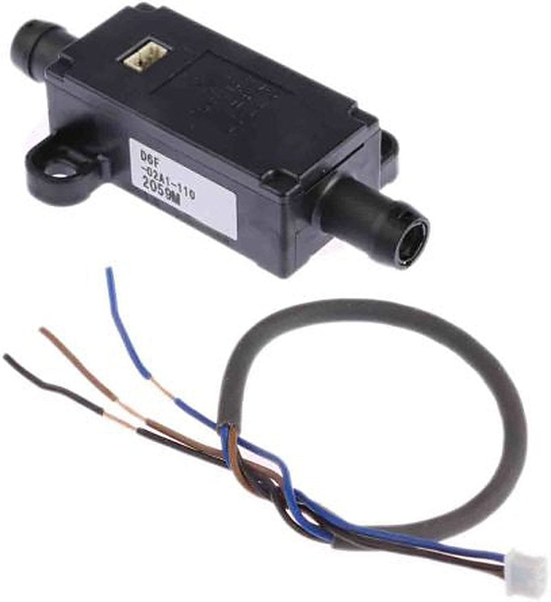 Omron D6F Series, Compact Mass Flow Controller, 2 L/min, Analogue Output, 8.6 mm Pipe 26.4 V dc
