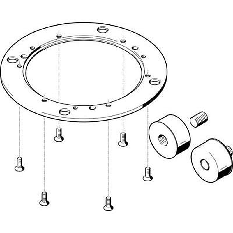 Festo Connection Kit DADM-CK-220-4, For Use With Pneumatic Cylinder & Actuator