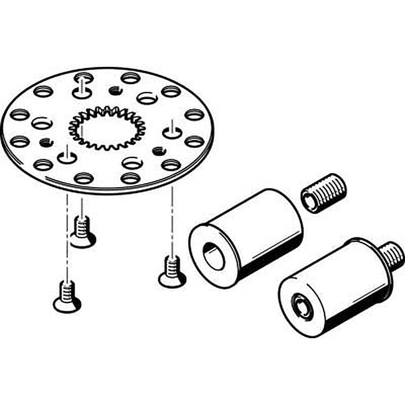Festo Connection Kit DADM-CK-65-12, For Use With Pneumatic Cylinder & Actuator