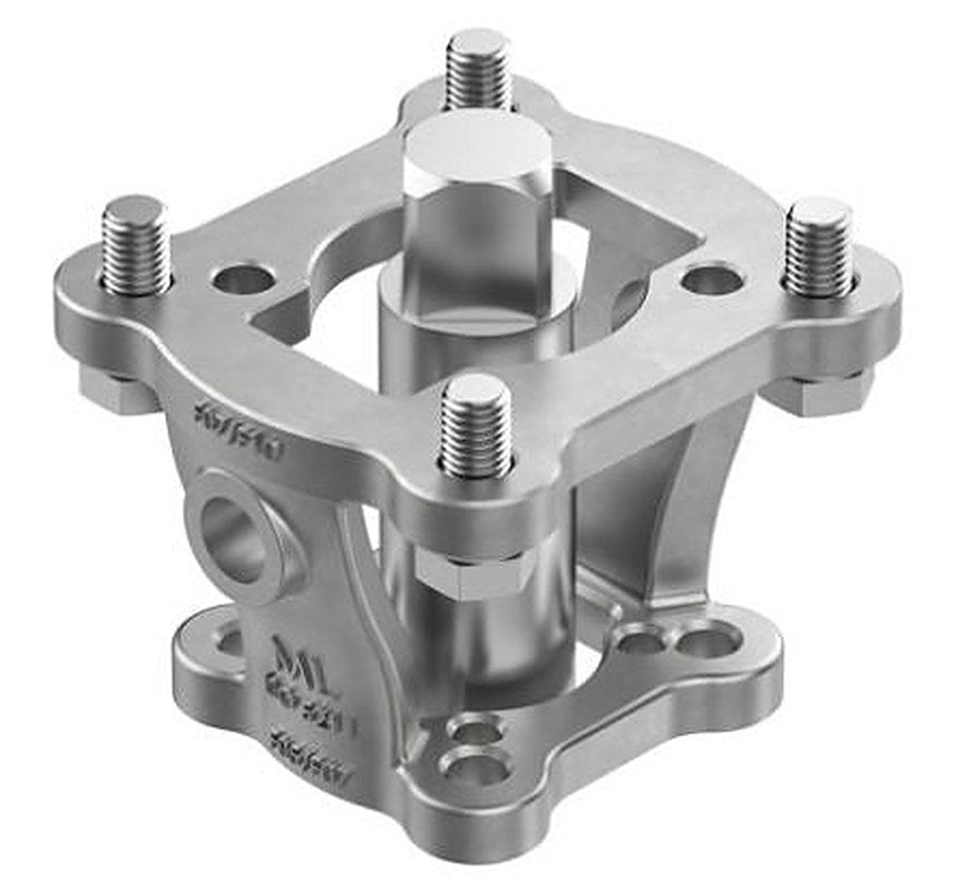 Festo Mounting Bracket DARQ-K-V-F10S22-F05S14-R1, For Use With Pneumatic Cylinder & Actuator
