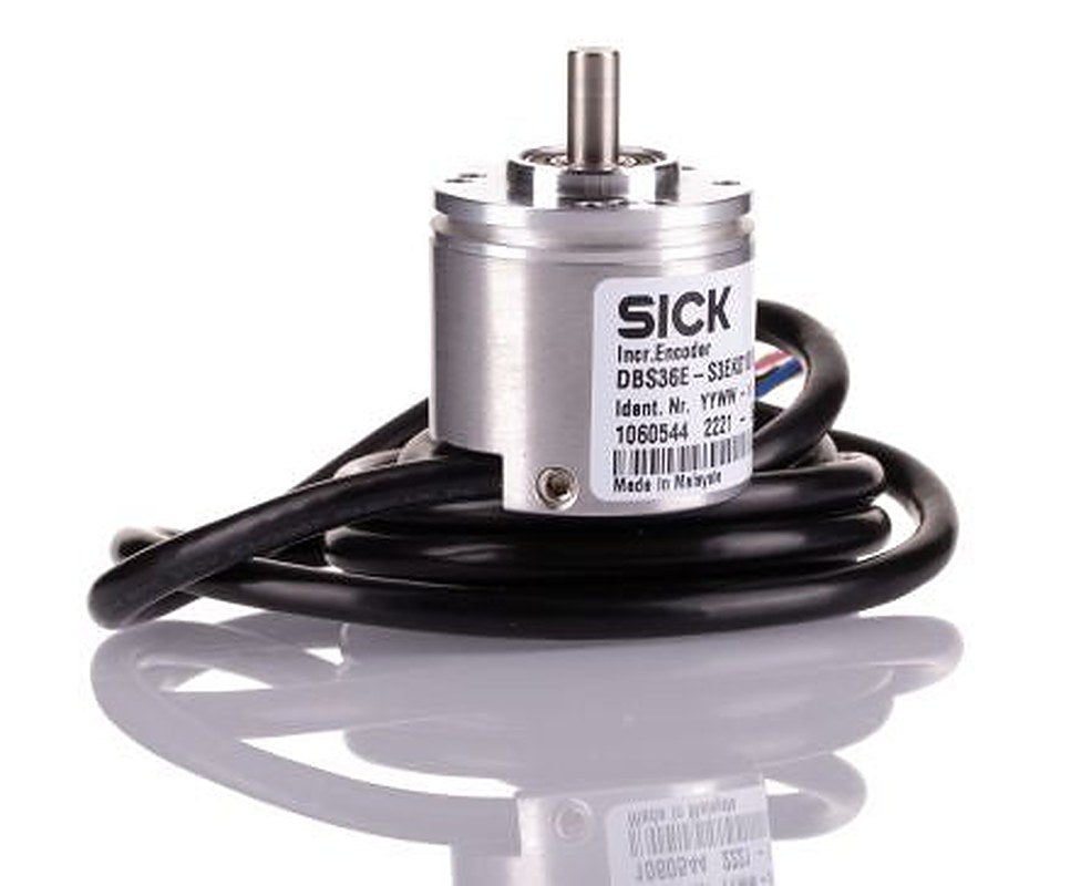 SICK DBS36 Core Series Incremental Incremental Encoder 30V, 1000 ppr ppr, HTL Signal, Solid Type, 6 mm Shaft