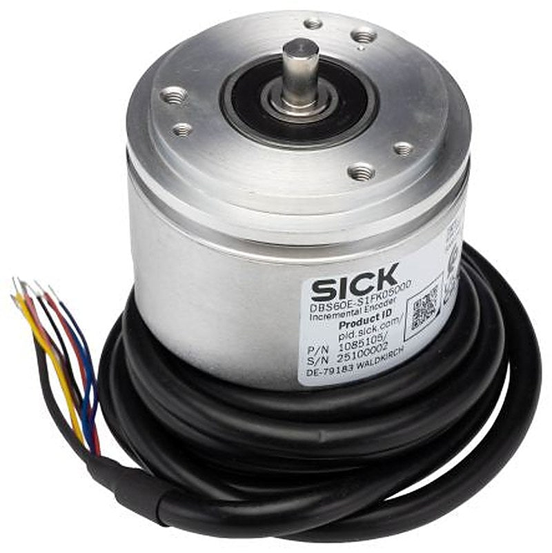 SICK DBS60 Core Series Incremental Incremental Encoder 30V, 5000 ppr ppr, TTL, HTL Signal, Solid Type, 6 mm Shaft