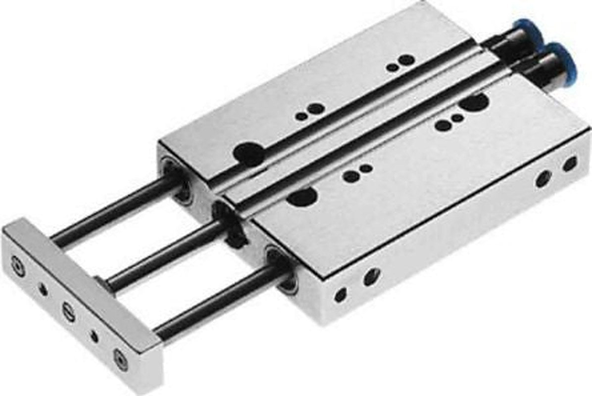 Festo Pneumatic Guided Cylinder - 189459 6 mm Bore, DFC-6-25-P-A-GF Series, 25 mm Double Acting Acting