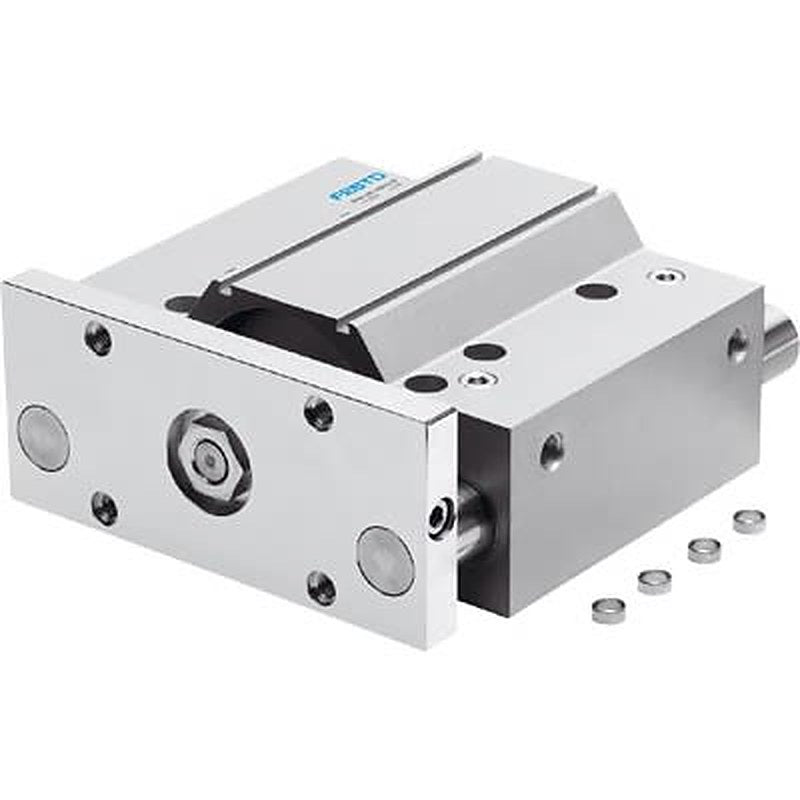 Festo Pneumatic Guided Cylinder - 170971 100 mm Bore, DFM Series, 125 mm Double Acting Acting