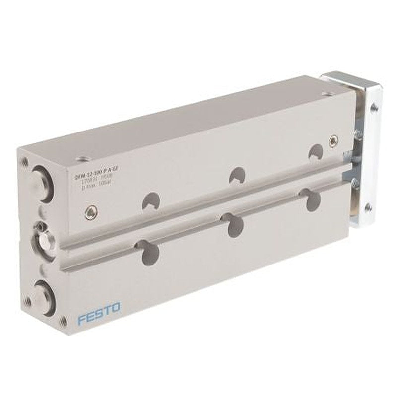 Festo Pneumatic Guided Cylinder - 170831 12 mm Bore, DFM Series, 100 mm Double Acting Acting