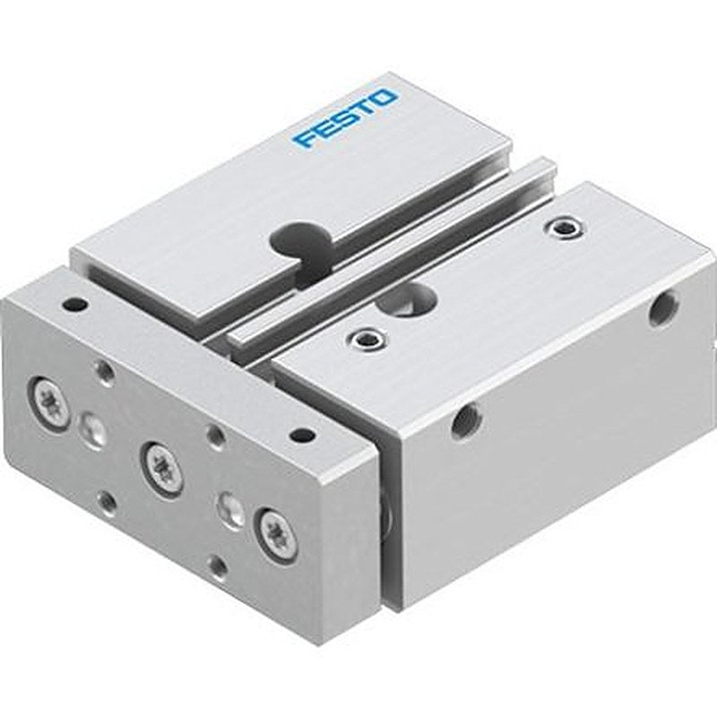 Festo Pneumatic Guided Cylinder - DFM-12-20-P-A-KF-F1A 12 mm Bore, DFM Series, 20 mm Double Acting Acting