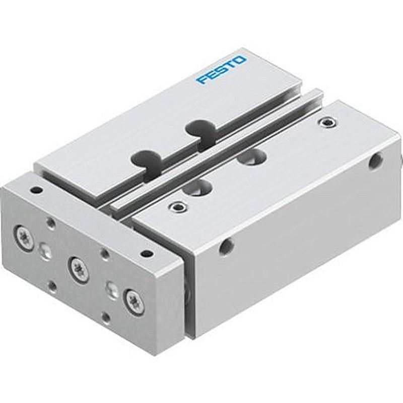 Festo Pneumatic Guided Cylinder - DFM-12-40-P-A-GF-F1A 12 mm Bore, DFM Series, 40 mm Double Acting Acting