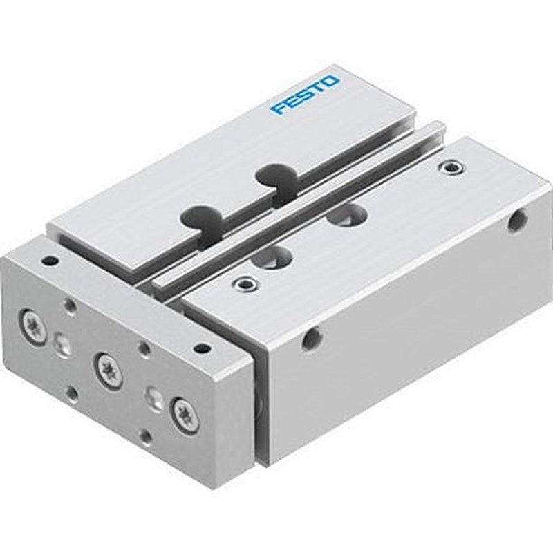 Festo Pneumatic Guided Cylinder - DFM-12-40-P-A-KF-F1A 12 mm Bore, DFM Series, 40 mm Double Acting Acting