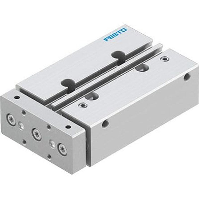 Festo Pneumatic Guided Cylinder - DFM-12-50-P-A-KF-F1A 12 mm Bore, DFM Series, 50 mm Double Acting Acting