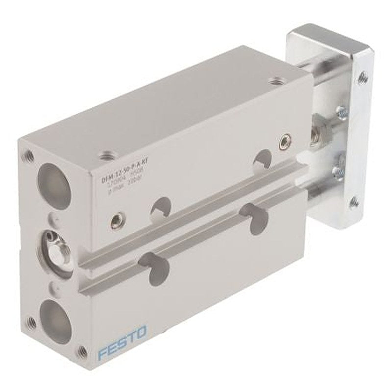 Festo Pneumatic Guided Cylinder - 170904 12 mm Bore, DFM Series, 50 mm Double Acting Acting