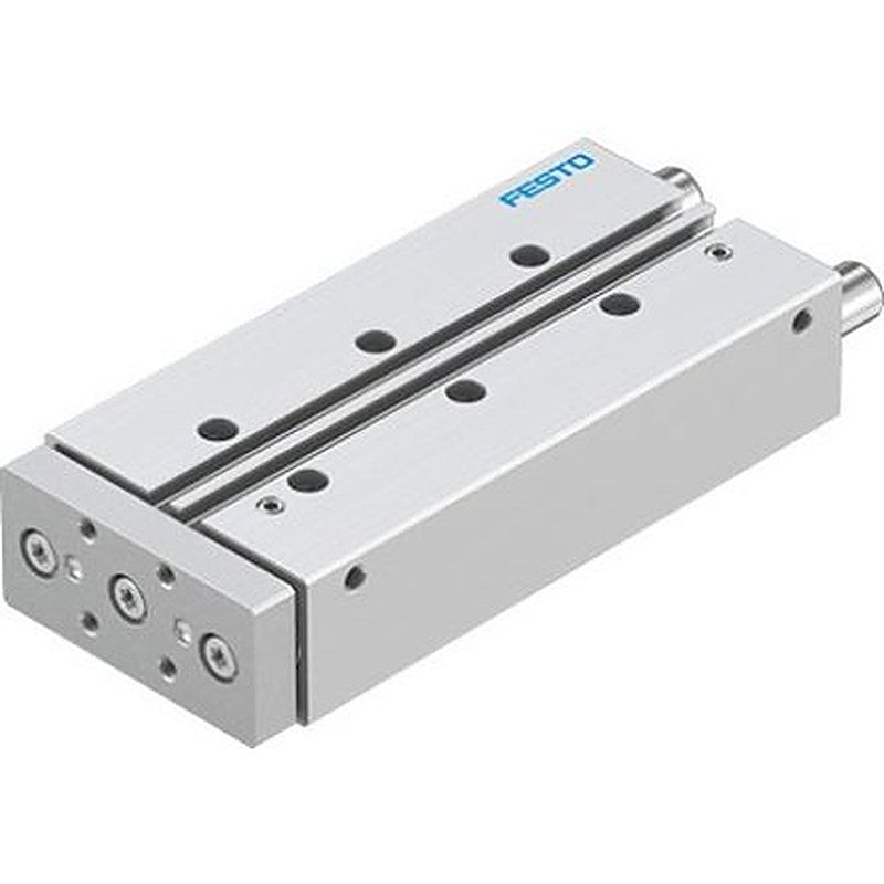 Festo Pneumatic Guided Cylinder - DFM-16-100-P-A-GF-F1A 16 mm Bore, DFM Series, 100 mm Double Acting Acting