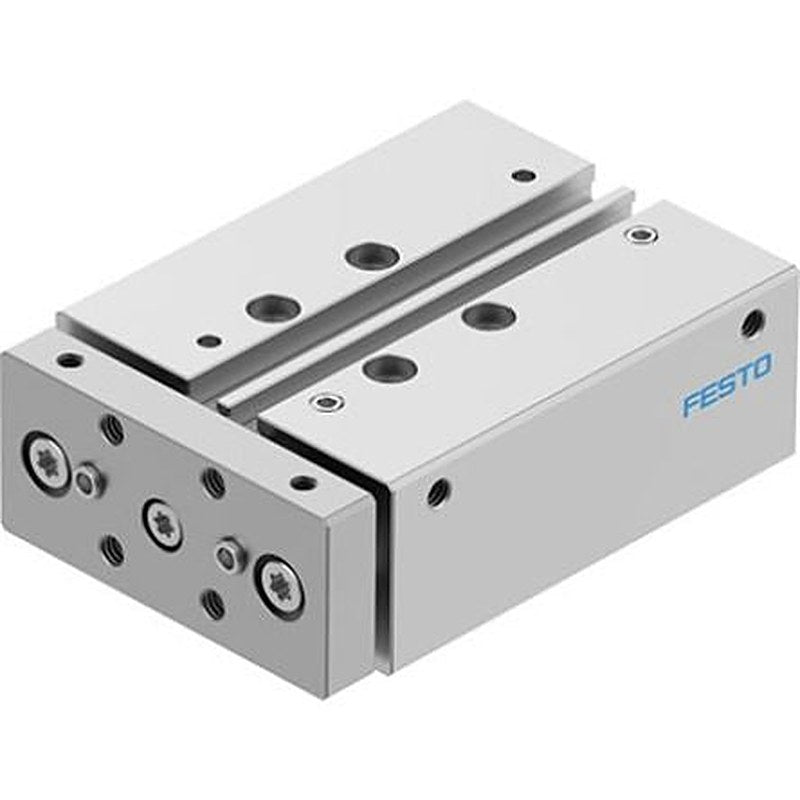 Festo Pneumatic Guided Cylinder - DFM-16-25-B-PPV-A-KF 16 mm Bore, DFM Series, 25 mm Double Acting Acting