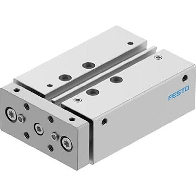 Festo Pneumatic Guided Cylinder - DFM-16-30-B-PPV-A-KF 16 mm Bore, DFM Series, 30 mm Double Acting Acting