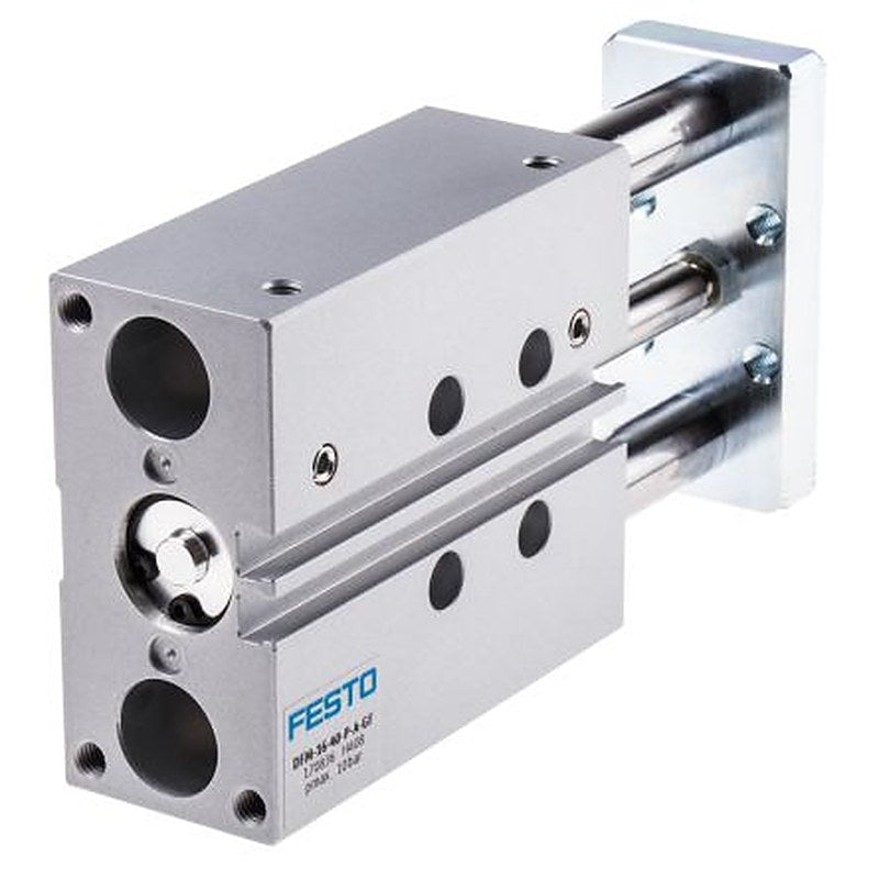 Festo Pneumatic Guided Cylinder - 170836 16 mm Bore, DFM Series, 40 mm Double Acting Acting