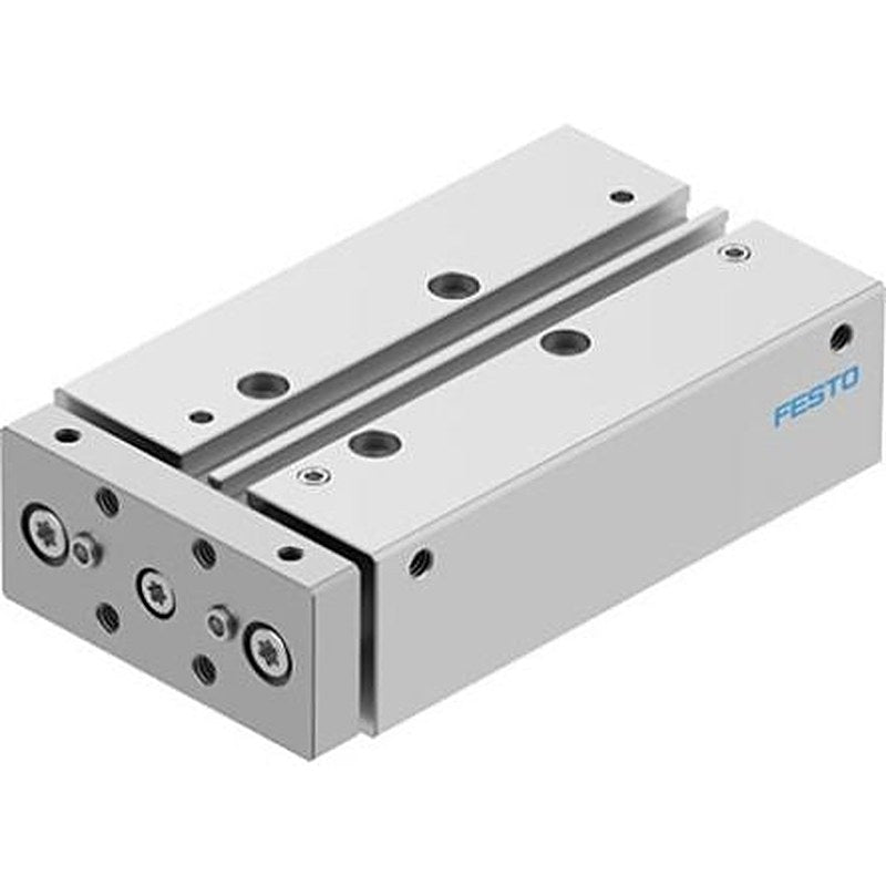 Festo Pneumatic Guided Cylinder - DFM-16-50-B-PPV-A-GF 16 mm Bore, DFM Series, 50 mm Double Acting Acting