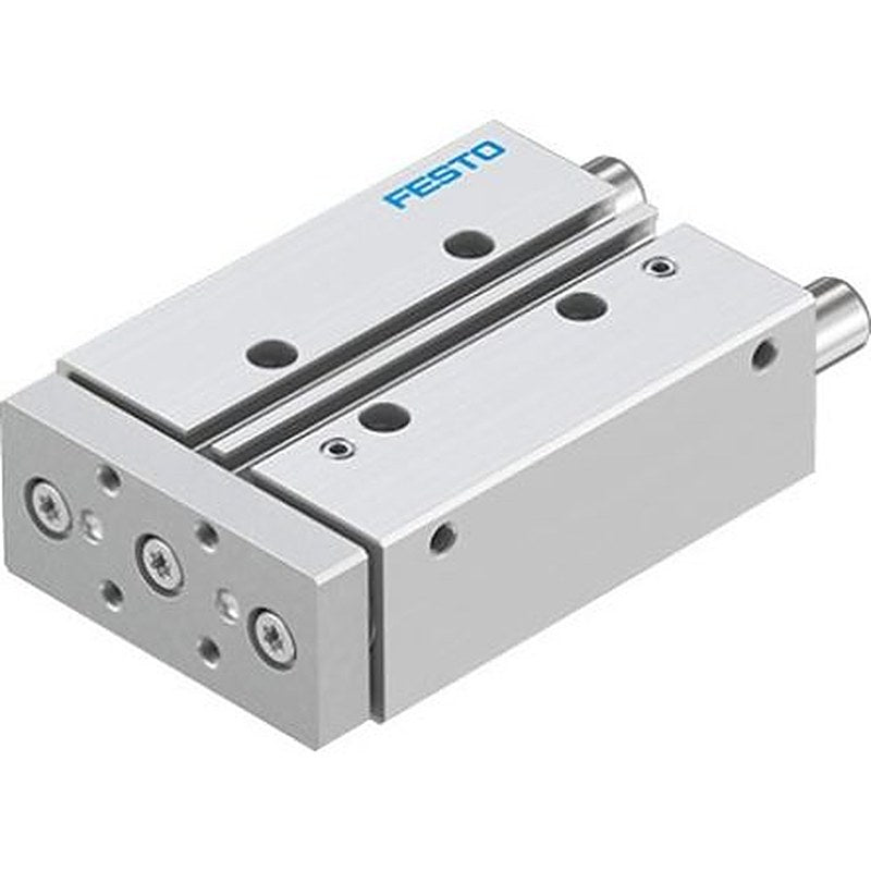 Festo Pneumatic Guided Cylinder - DFM-16-50-P-A-GF-F1A 16 mm Bore, DFM Series, 50 mm Double Acting Acting