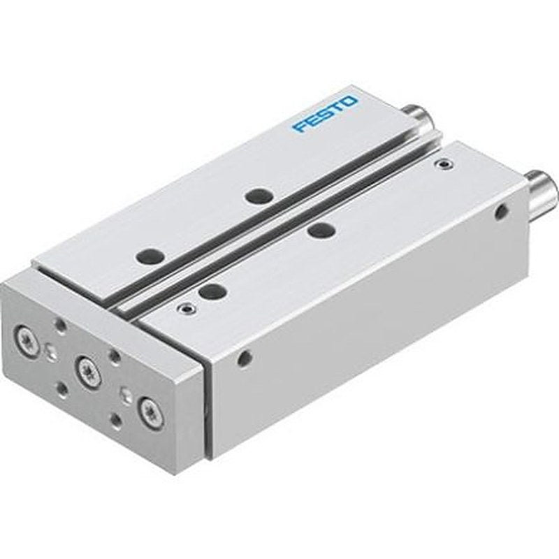 Festo Pneumatic Guided Cylinder - DFM-16-80-P-A-GF-F1A 16 mm Bore, DFM Series, 80 mm Double Acting Acting