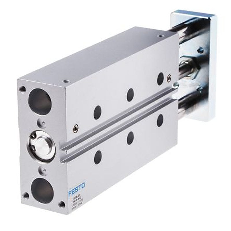 Festo Pneumatic Guided Cylinder - 170846 20 mm Bore, DFM Series, 100 mm Double Acting Acting