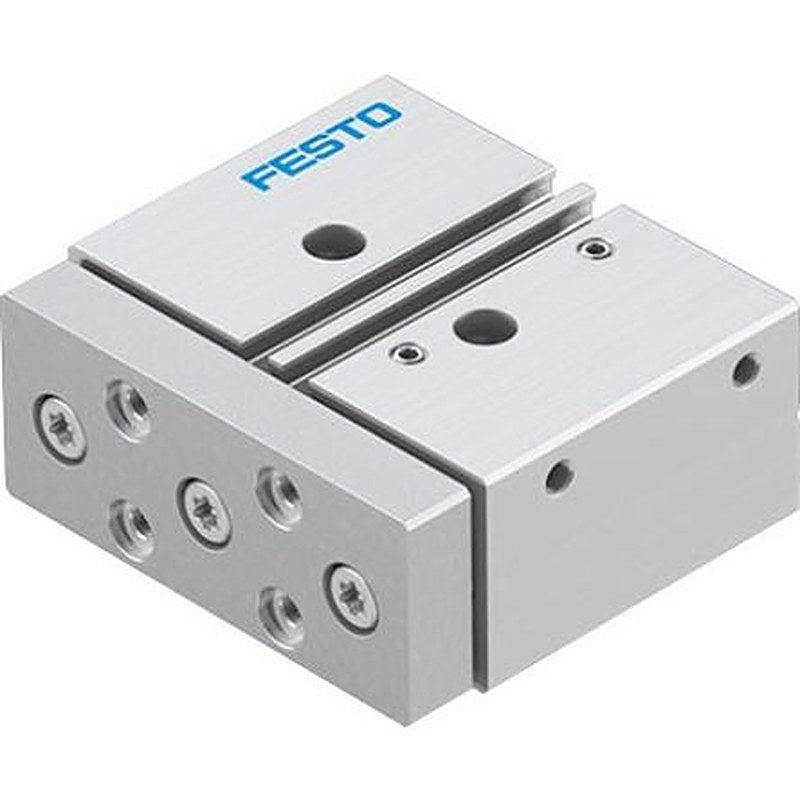Festo Pneumatic Guided Cylinder - DFM-20-20-P-A-GF-F1A 20 mm Bore, DFM Series, 20 mm Double Acting Acting