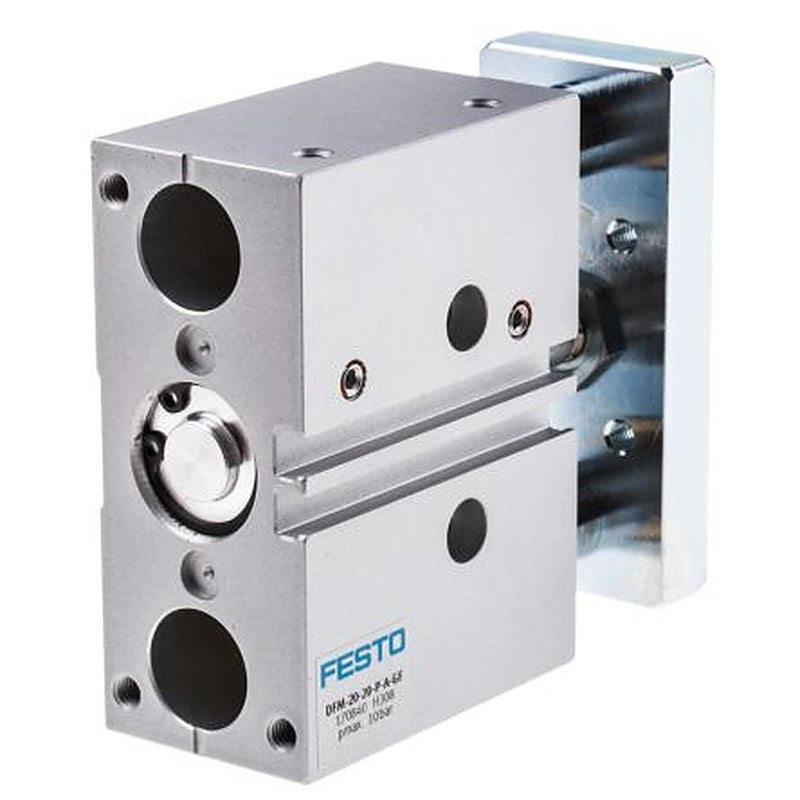 Festo Pneumatic Guided Cylinder - 170840 20 mm Bore, DFM Series, 20 mm Double Acting Acting