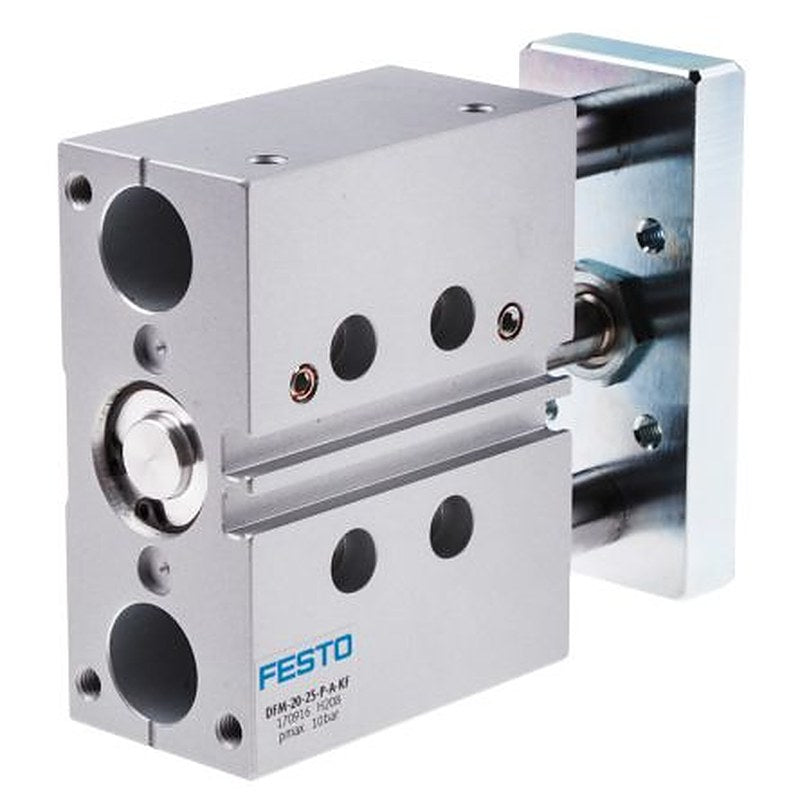 Festo Pneumatic Guided Cylinder - 170916 20 mm Bore, DFM Series, 25 mm Double Acting Acting