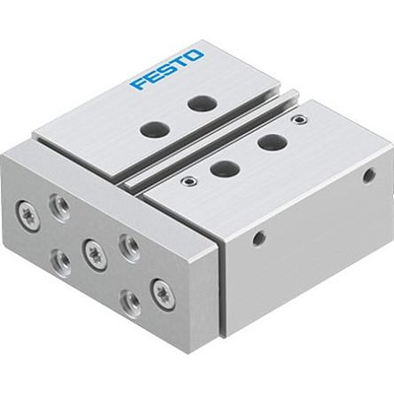 Festo Pneumatic Guided Cylinder - DFM-20-30-P-A-GF-F1A 20 mm Bore, DFM Series, 30 mm Double Acting Acting