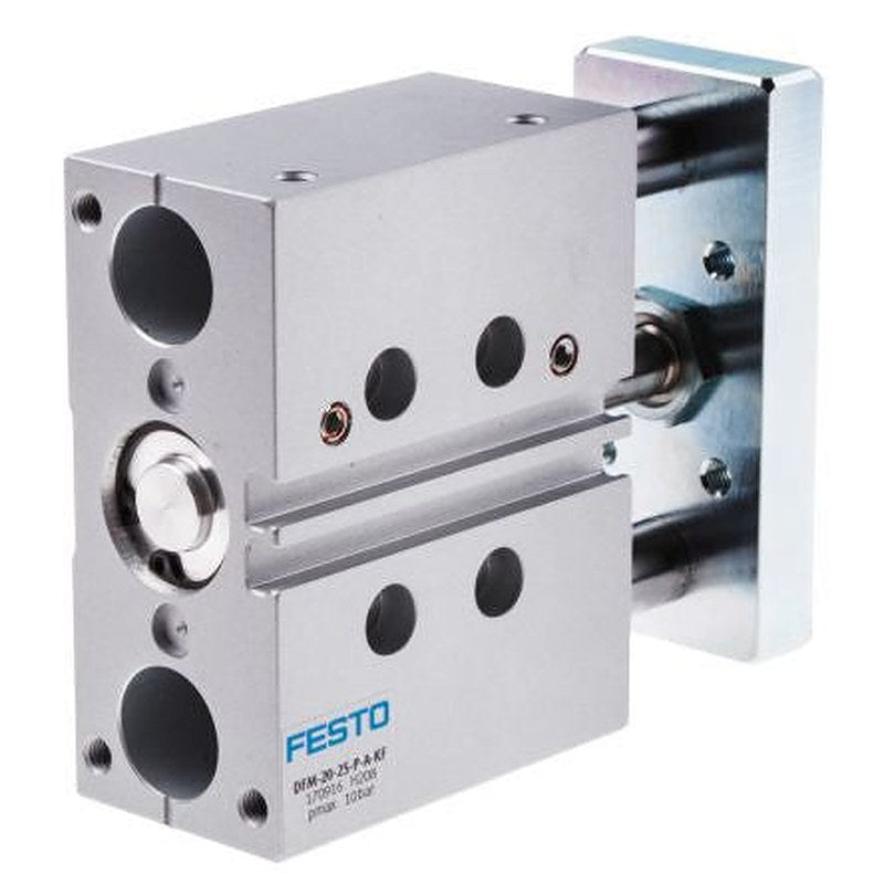 Festo Pneumatic Guided Cylinder - 170917 20 mm Bore, DFM Series, 30 mm Double Acting Acting
