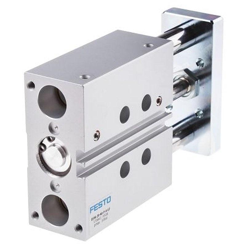 Festo Pneumatic Guided Cylinder - 170843 20 mm Bore, DFM Series, 40 mm Double Acting Acting