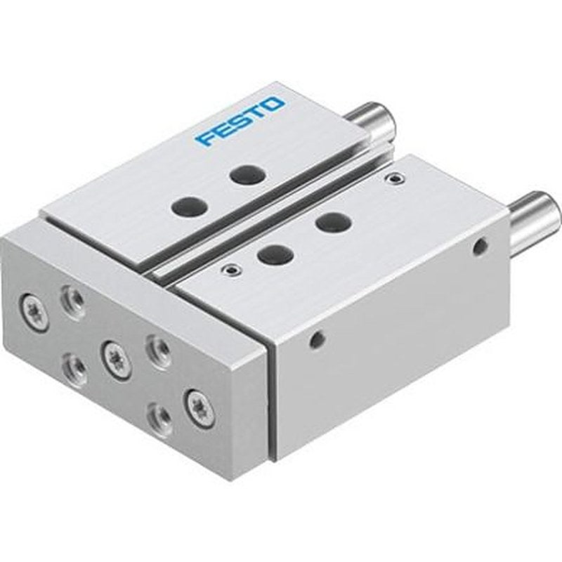 Festo Pneumatic Guided Cylinder - DFM-20-40-P-A-KF-F1A 20 mm Bore, DFM Series, 40 mm Double Acting Acting