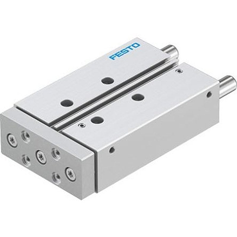 Festo Pneumatic Guided Cylinder - DFM-20-80-P-A-KF-F1A 20 mm Bore, DFM Series, 80 mm Double Acting Acting