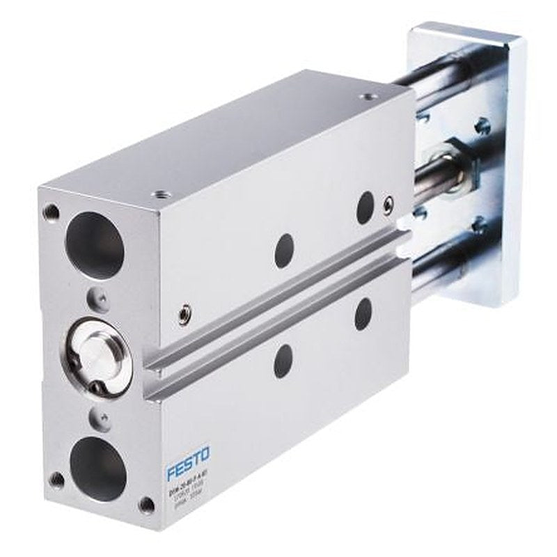 Festo Pneumatic Guided Cylinder - 170920 20 mm Bore, DFM Series, 80 mm Double Acting Acting