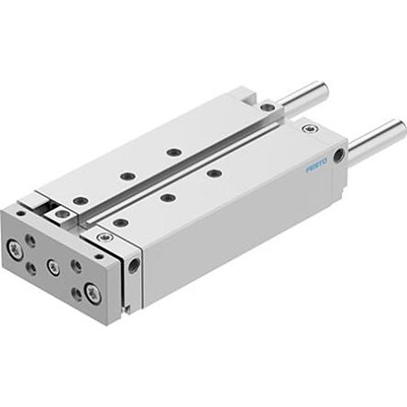 Festo Pneumatic Guided Cylinder - DFM-25-125-B-PPV-A-GF 25 mm Bore, DFM Series, 125 mm Double Acting Acting