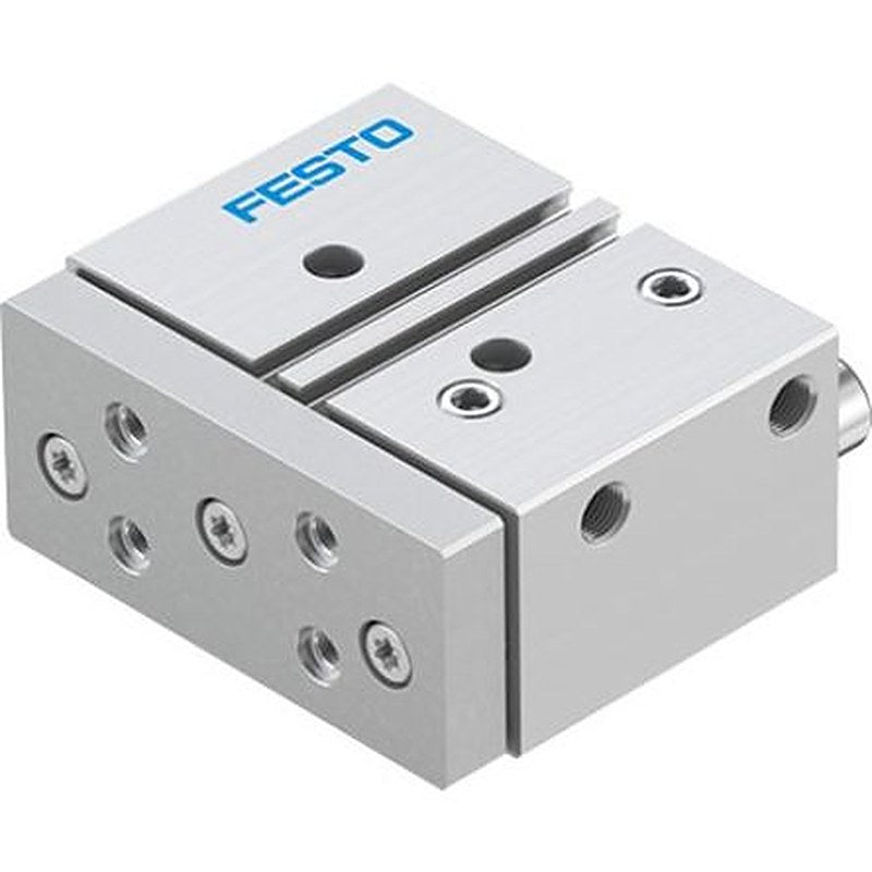Festo Pneumatic Guided Cylinder - DFM-25-20-P-A-GF-F1A 25 mm Bore, DFM Series, 20 mm Double Acting Acting