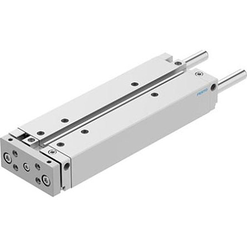 Festo Pneumatic Guided Cylinder - DFM-25-200-B-PPV-A-KF 25 mm Bore, DFM Series, 200 mm Double Acting Acting