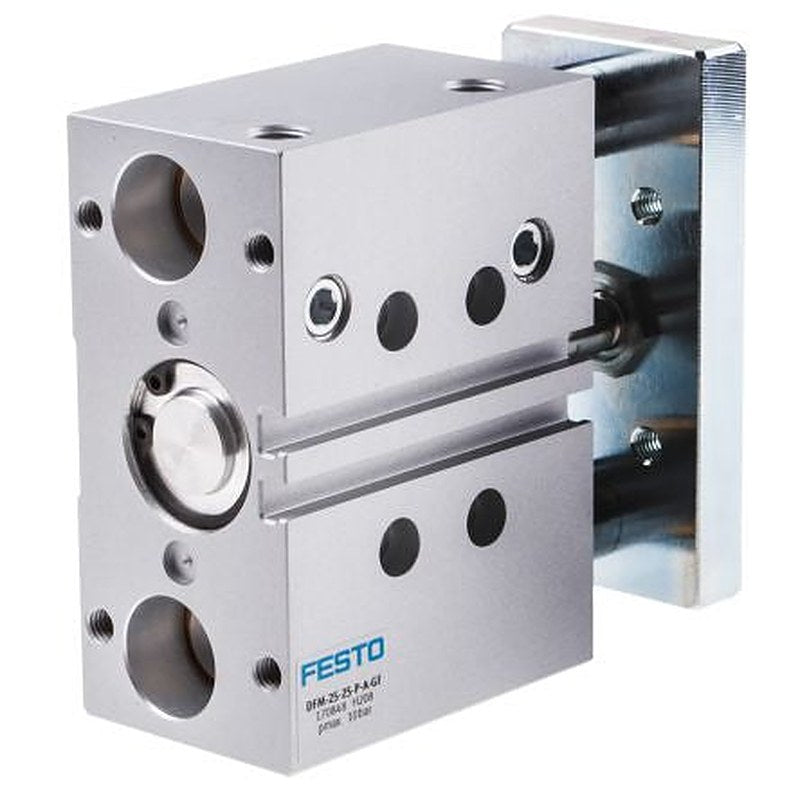 Festo Pneumatic Guided Cylinder - 170848 25 mm Bore, DFM Series, 25 mm Double Acting Acting